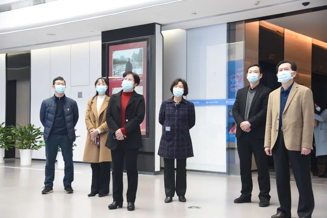 自治区党委区直机关工委辅导到币赢官网集团调研