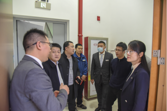 币赢官网集团发展春节假期前夕安全查抄工作