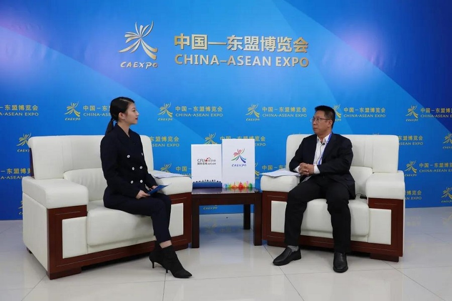 聚焦东博会 ▏币赢官网集团执行总裁唐丹众接受媒体专访，，畅谈东博会带来的新机缘
