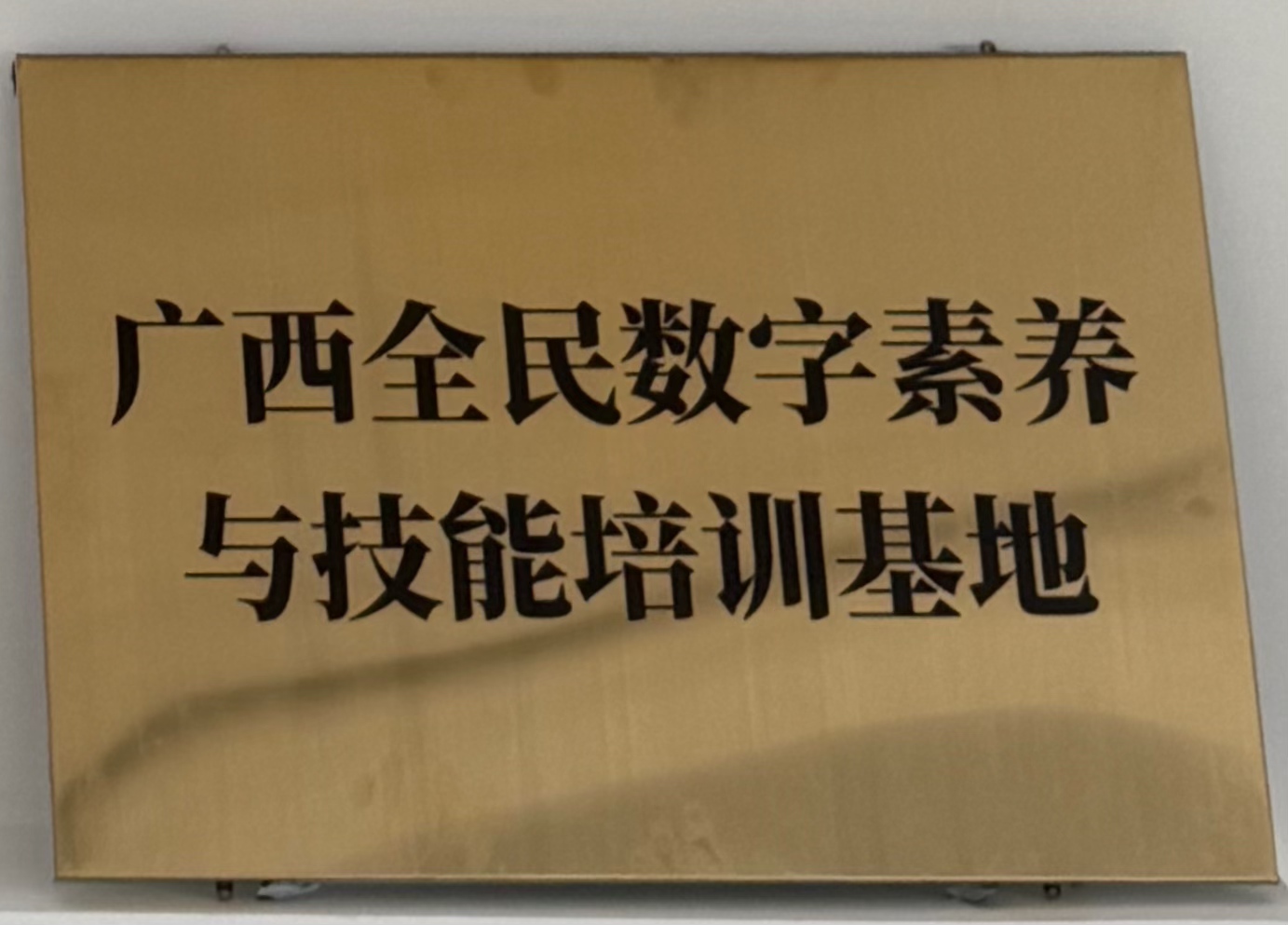 广西全民数字素养与技术培训基地”